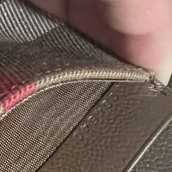 Burberry Sandon Canvas Check Slim Card Case - Picture 5 of 6